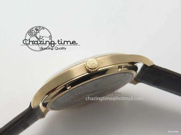 MIROTIME 0422 Compact Portuguese IW545409 RG ZF 1:1 Best Edition White Dial On Brown Leather Strap A 7336